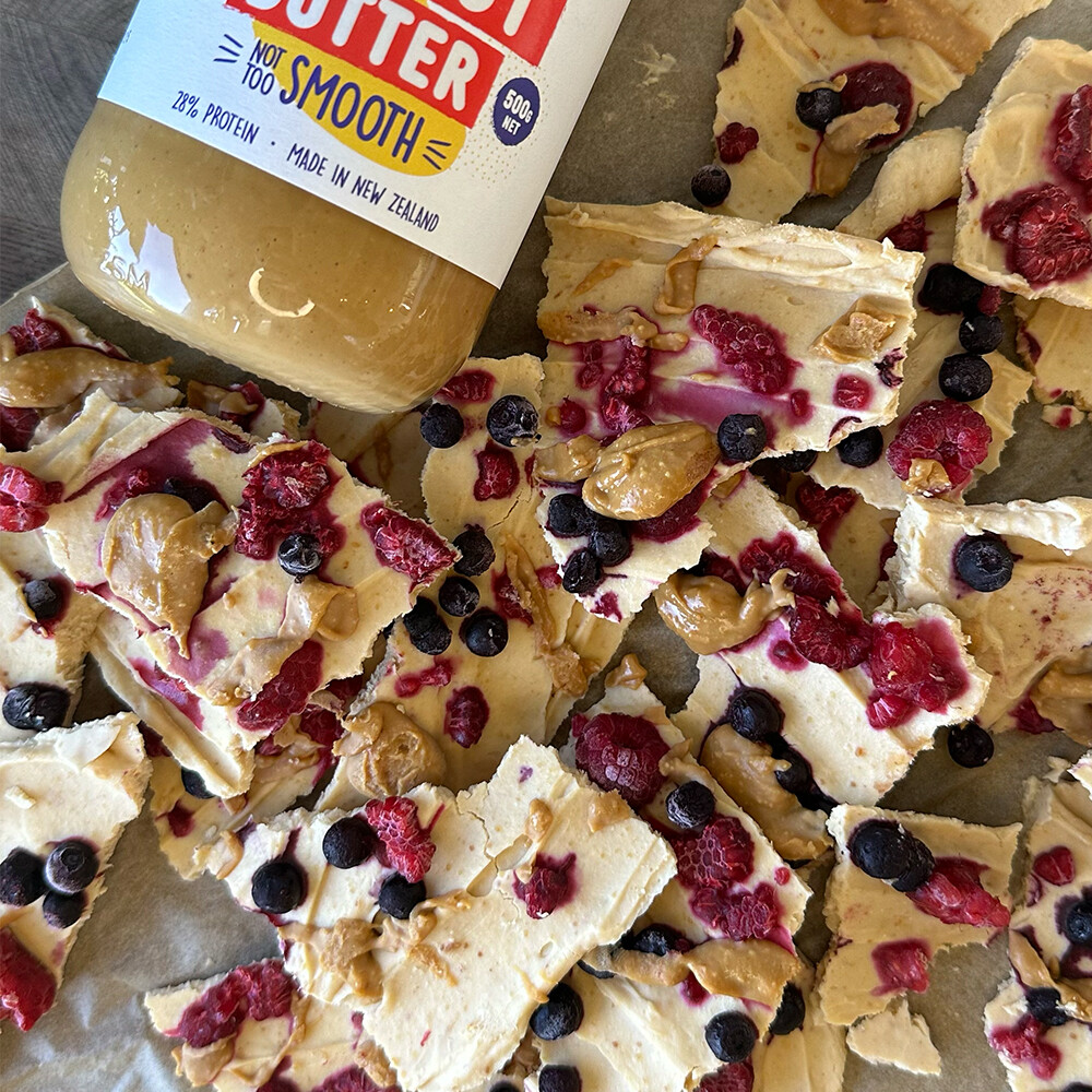 Easy Peanut Butter Yoghurt Bark
